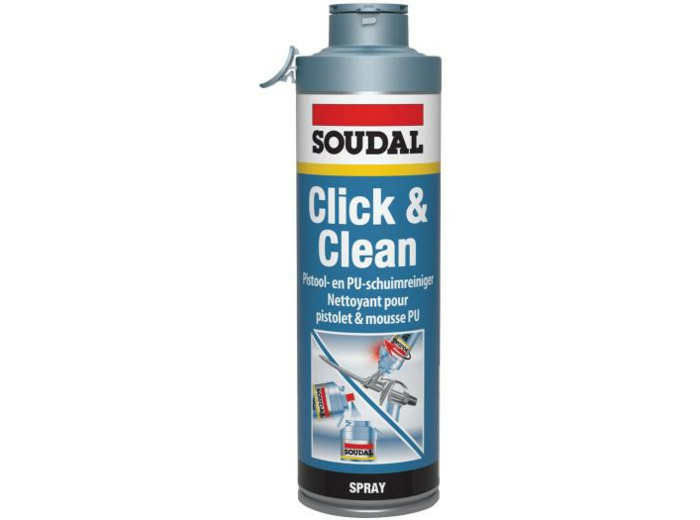 Nettoyant pistolet Click & Clean SOUDAL