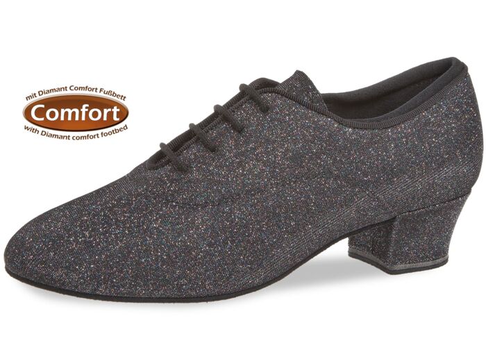 140-034-511-A - Chaussures de danse pour l'entrainement en microfibre pailletée - Diamant