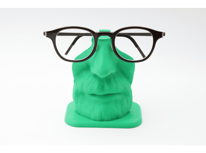 PORTE LUNETTE HOMME 3D VERT