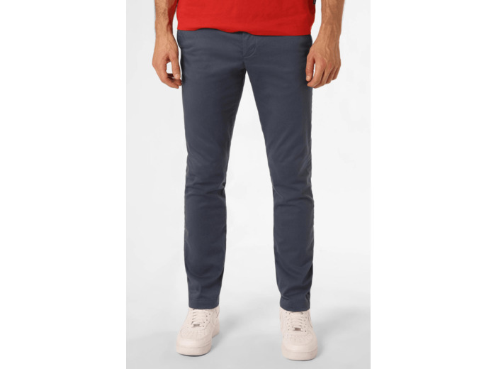 Pantalon chino slim Tommy Hilfiger bleu stretch