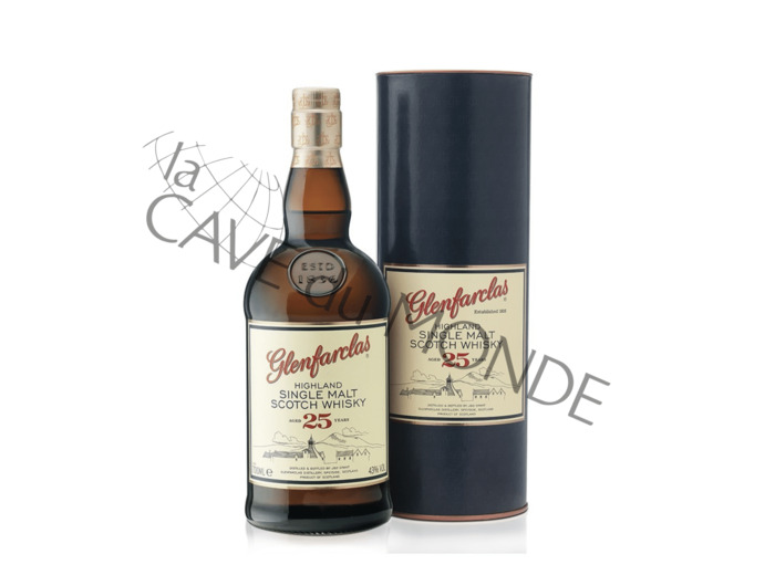 Whisky Highland Glenfarclas 25 ans 43° 70 cl