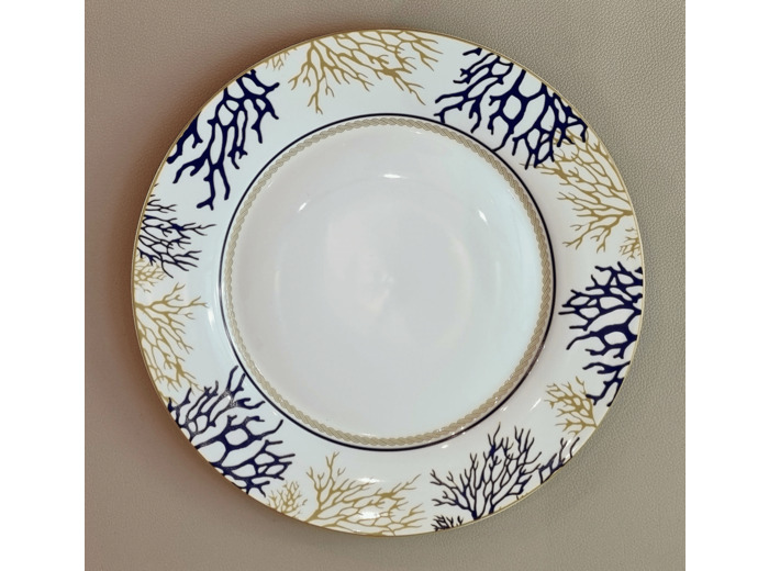 Pozzi Milano - Les 6 Assiettes Plates 27 cm - Coraux - De Ryck