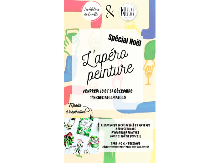 20/12/24 APERO PEINTURE SPECIAL NOEL