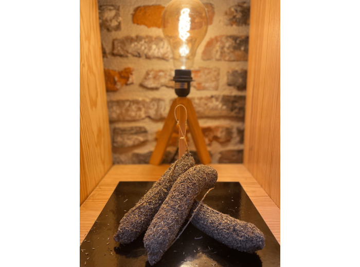 Saucisson sec VPF enrobé d'herbes