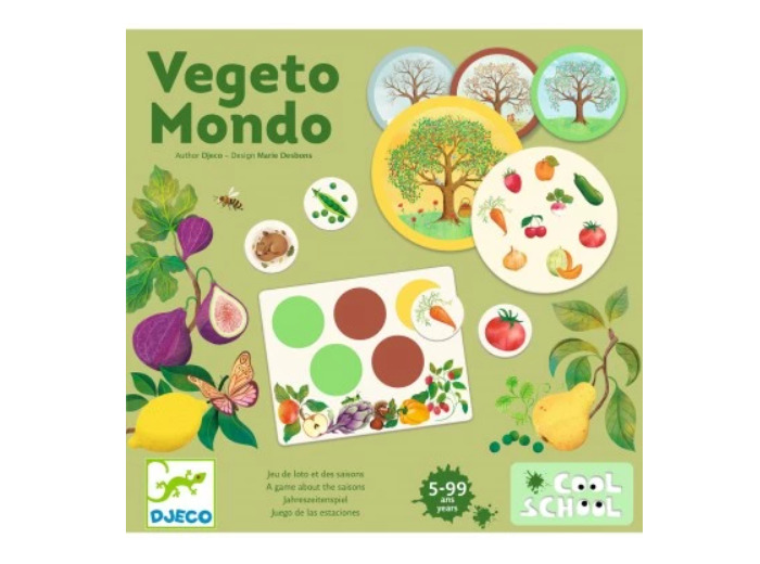 Vegeto Mondo - Jeu Fruits et Légumes de saison