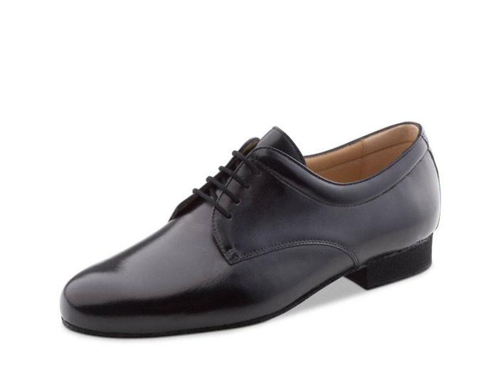 Catania 28067 - Chaussures de danse en cuir noir pour homme pour pieds fins - Werner Kern