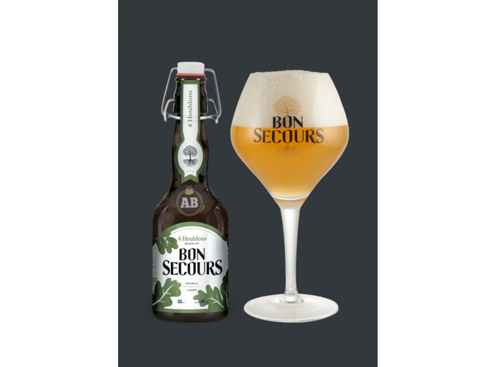 Bière Bon Secours 4 Houblons 5.9° / 33cl