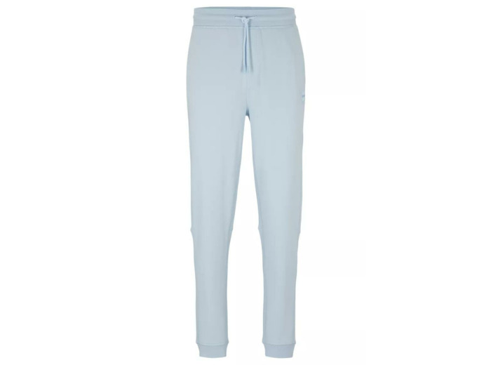 Pantalon de jogging BOSS bleu clair en coton