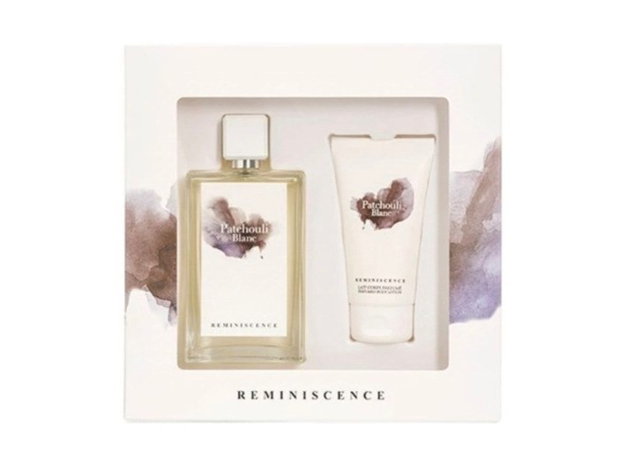 Coffret Eau de Toilette Patchouli Blanc + lait corps parfumé - Réminiscence