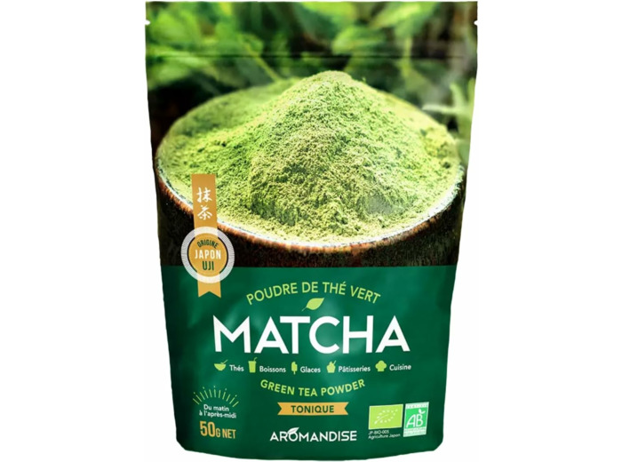 Thé vert matcha bio en poudre 50g - Florisens