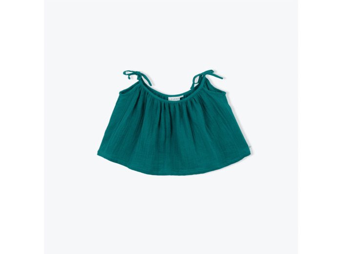 BLOUSE FLO VERT ANGLAIS - ARSENE ET LES PIPELLETTES