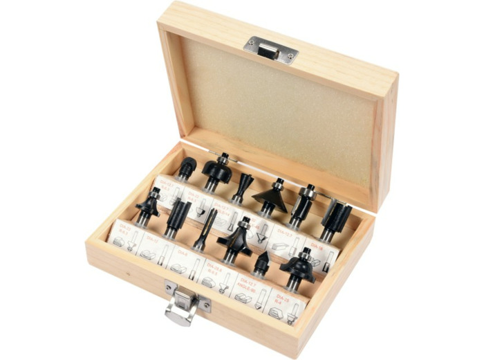 Fraises à bois pour défonceuse 22550