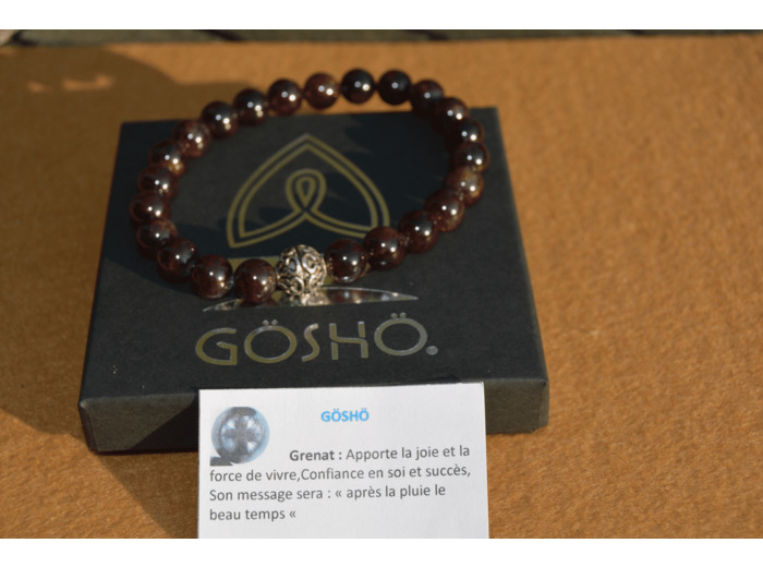 Bracelet GÖSHÖ Grenat