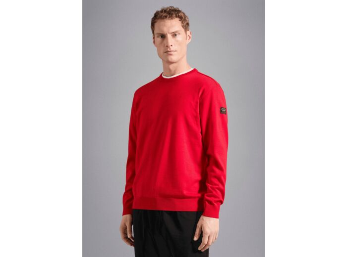 Pull Paul & Shark rouge