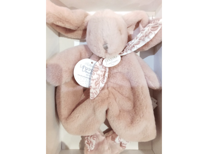 Lapin doudou rose