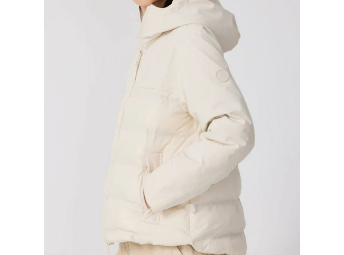 PARKA COURTE TEMPESTA WHITECAP GRAY - TANTA