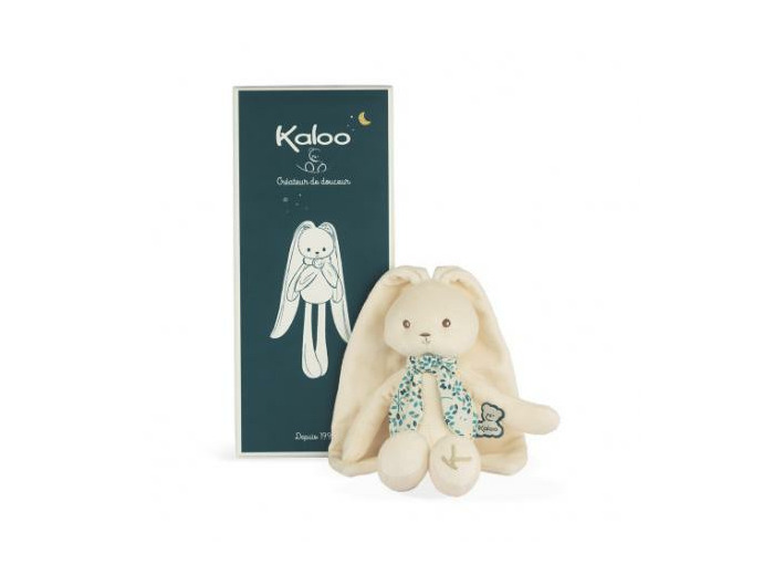 PANTIN LAPIN Crème - 25 CM - Maman et bébé - La Fère