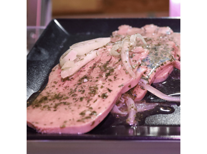 Langue de bœuf à la vinaigrette