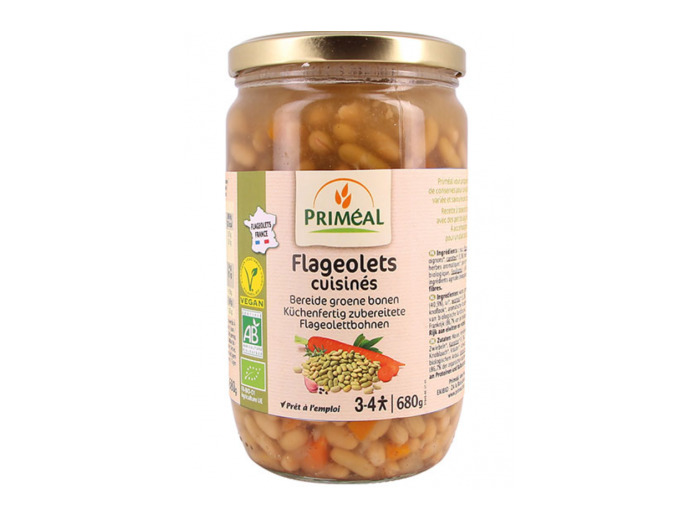 Flageolets cuisinés