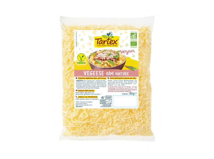 Vegeese râpé 150g (vegan) - Abc Bio