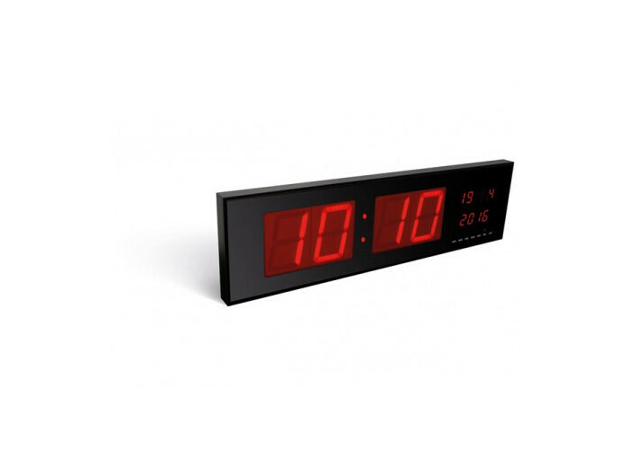 Horloge murale afficheur led rouge