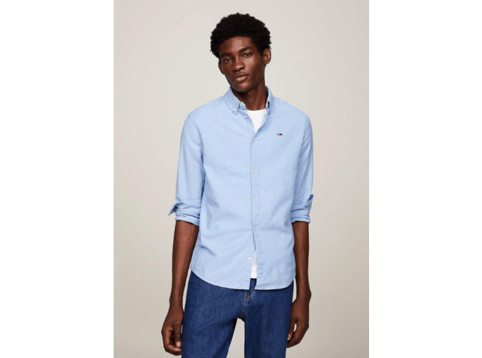 Chemise Tommy Jeans bleue