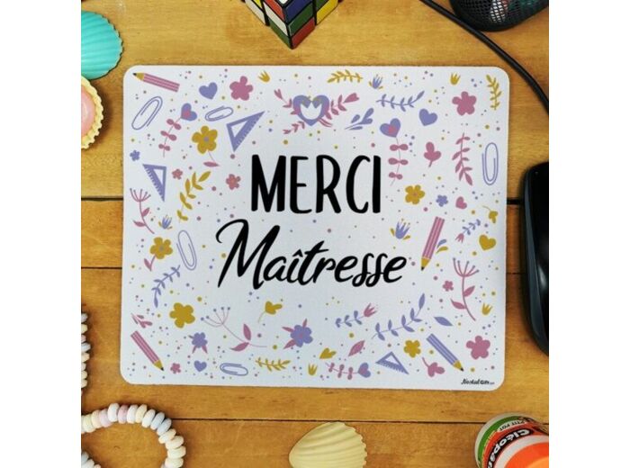 Tapis de souris "Merci Maîtresse" Sunny - Jolie-Môme Guise