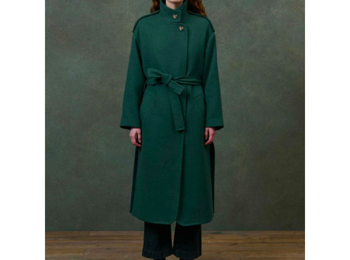 MANTEAU THESSY EMERAUDE - LOUISE MISHA