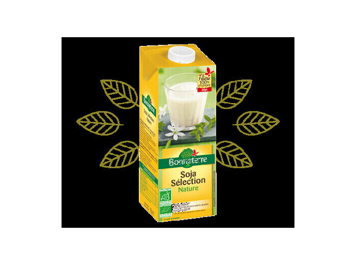 Boisson soja nature Bonneterre 1L