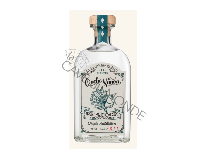 Gin Peacock Ouche Nanon 70cl 45%