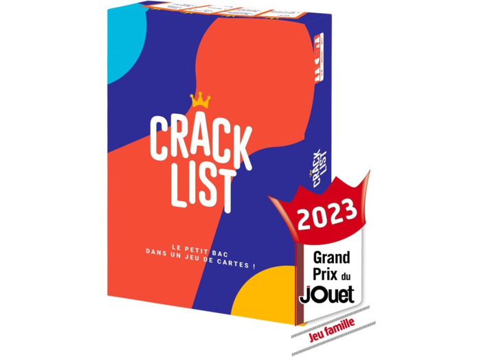 CRACK LIST - Jeu d'ambiance - JM
