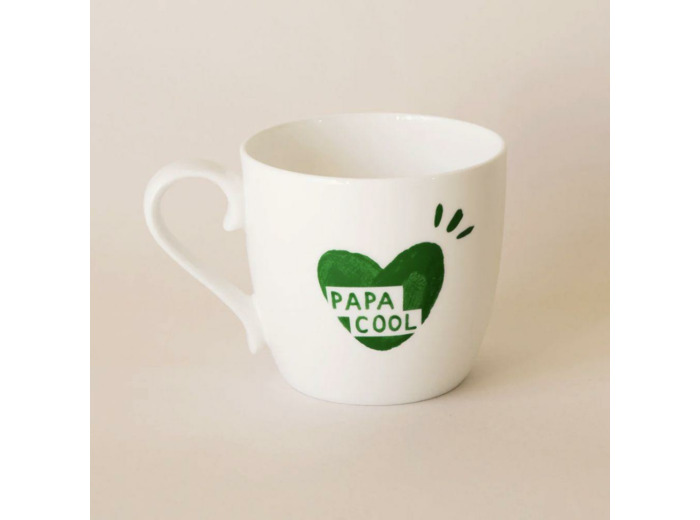 MUG PAPA COOL VERT SAPIN  - EMOI EMOI