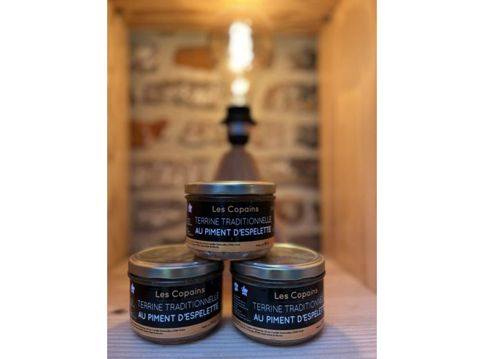 Terrine traditionnelle au piment d'Espelette