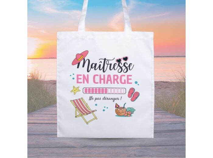 Totebag Maîtresse Sunny - Jolie-Môme Guise