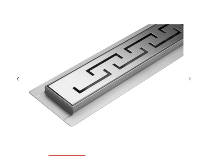 Caniveau de douche italienne inox Olimp 70 cm