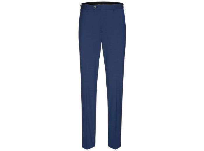 Pantalon de costume Digel bleu en laine mélangée