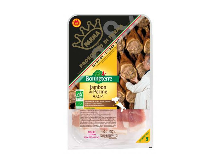 Jambon de Parme AOP 70g - Abc Bio