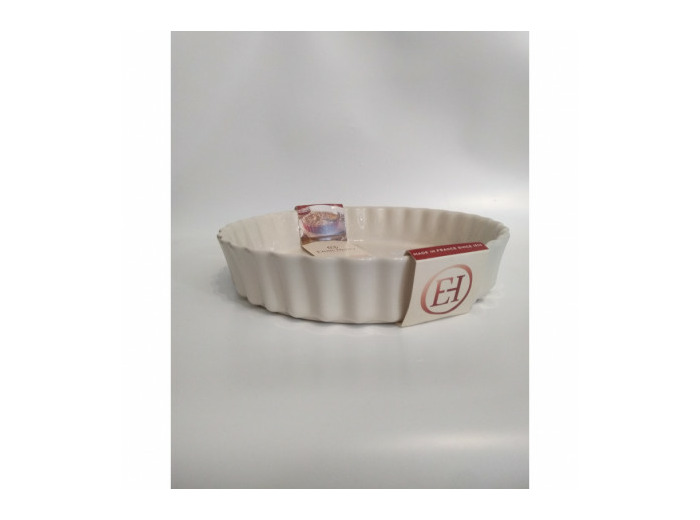 Plat à  tarte beige 24cm Émile Henry