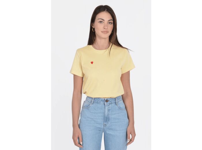 T-SHIRT CŒUR BUTTER