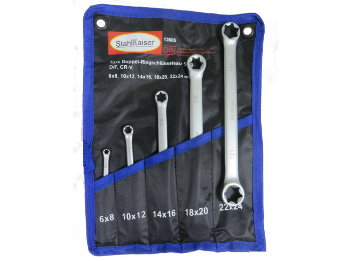 13605 - Ensemble de clefs torx femelle