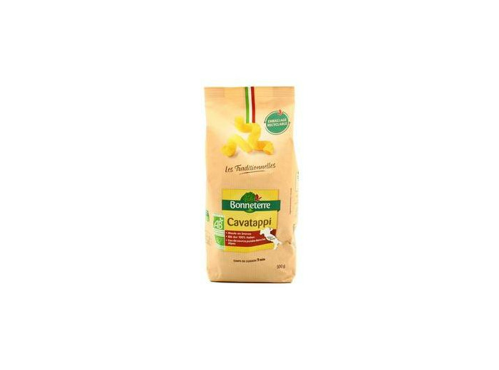 Bonneterre Pâtes Cavatappi bio 500g - Abc Bio