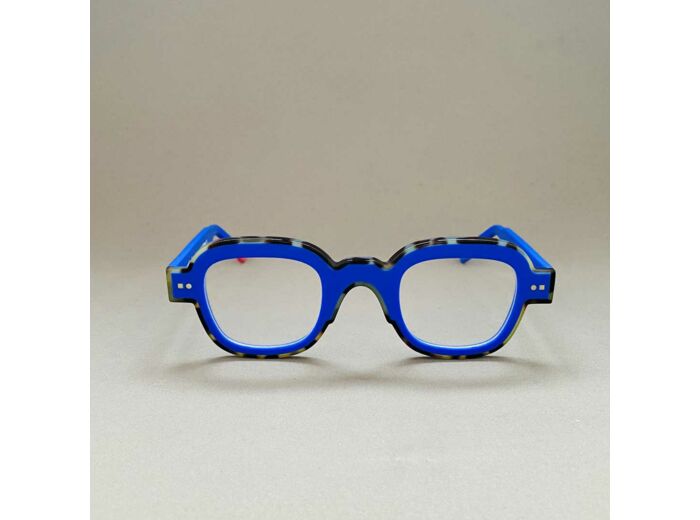 Lunettes de Vue Artist Line de la Marque Sabine Be Coloris Ecaille / Bleu