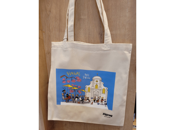 Tote Bag  Place Saint Nicolas Valenciennes