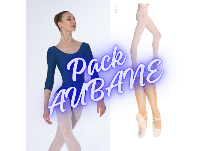 Pack de danse AUBANE (justau + collants + chaussons) - Artiligne