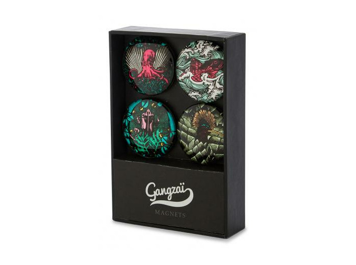 Set n° 2 de 4 magnets