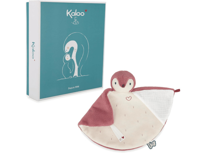 Complices – Doudou Manchot Rose - Imprègne Les odeurs - 23 cm