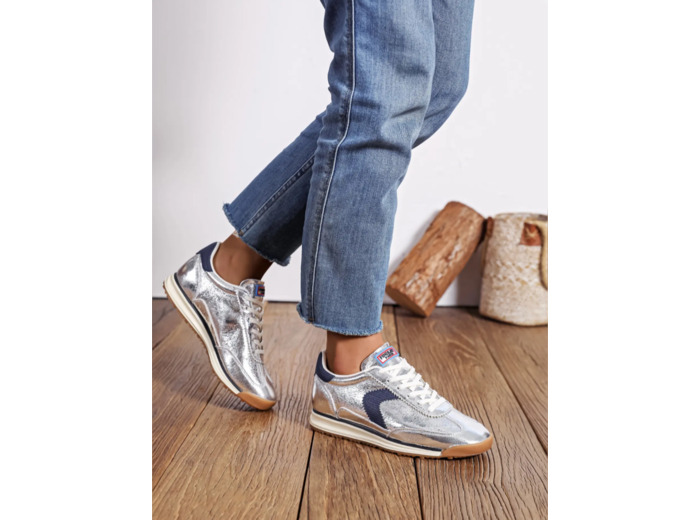 Basket FY1106 Argenté