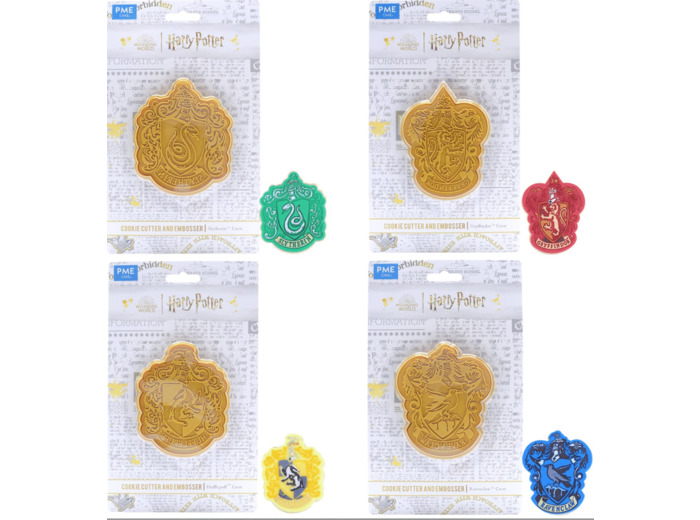 Embosseur et Emporte pièce Maisons Harry Potter - Pâtiss & vous