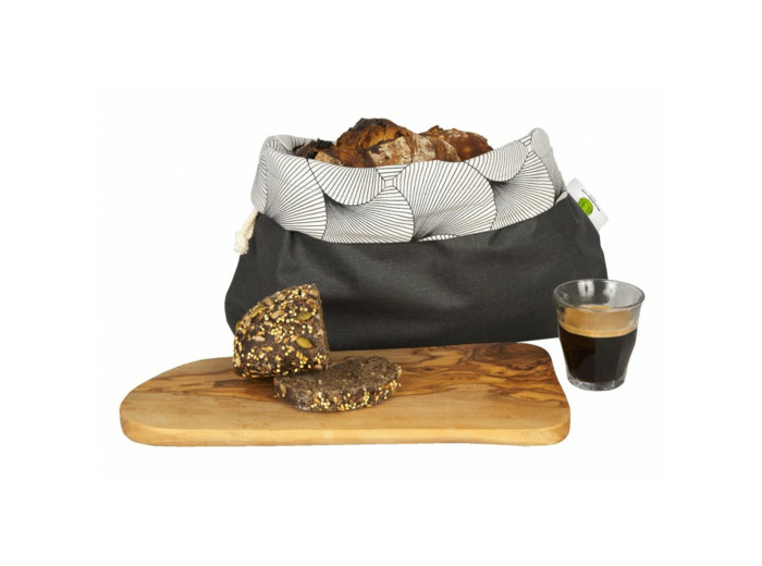 Sac à pains - Corbeille réversible - Gris Eventail
