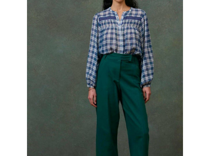 CHEMISE JALLY BLEUE - LOUISE MISHA